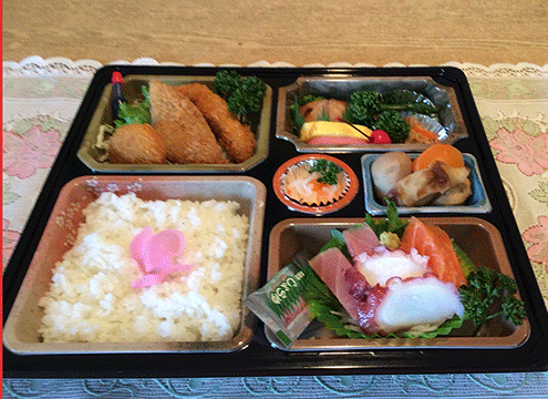 お刺身弁当